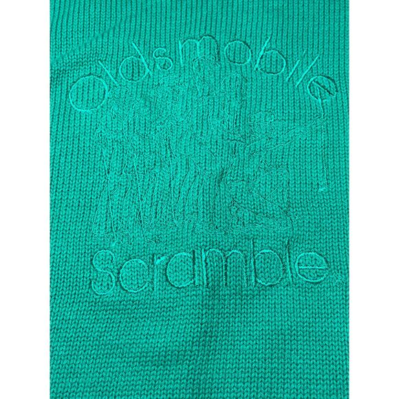 VTG LAMODE ACTIVE SPORTSWEAR Oldsmobile Scramble Sweater Green Large
Cotton - Picture 2 of 7